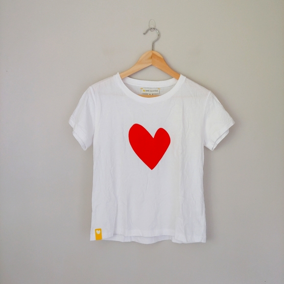 Kerri Rosenthal Suke Imperfect Heart T-Shirt Size X-Small - Picture 10 of 13